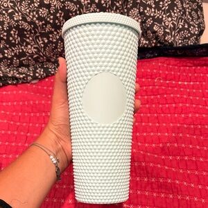 Textured Light Blue Tumbler